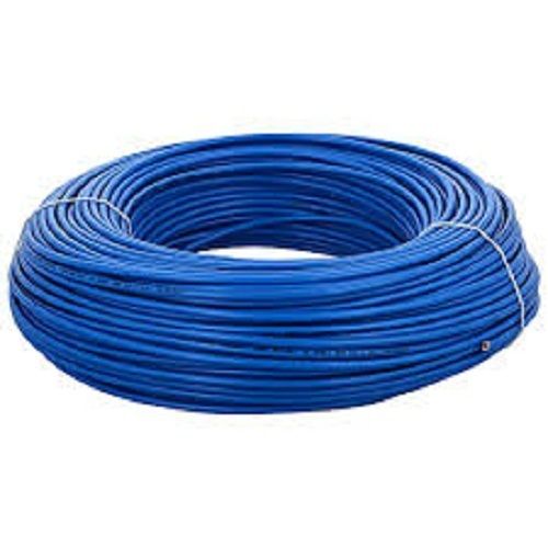 Pvc Coating Single Core Flexible Electric Blue Electrical Wire For Domestic And Industrial Conductor Material: Copper