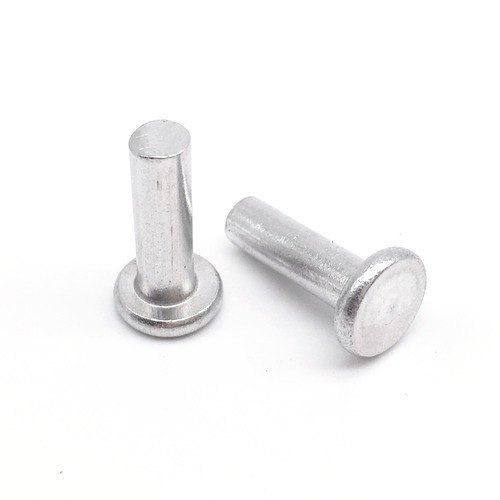 Round Aluminum Rivets, Silver In Color, Round In Head Shape, 75 Mm