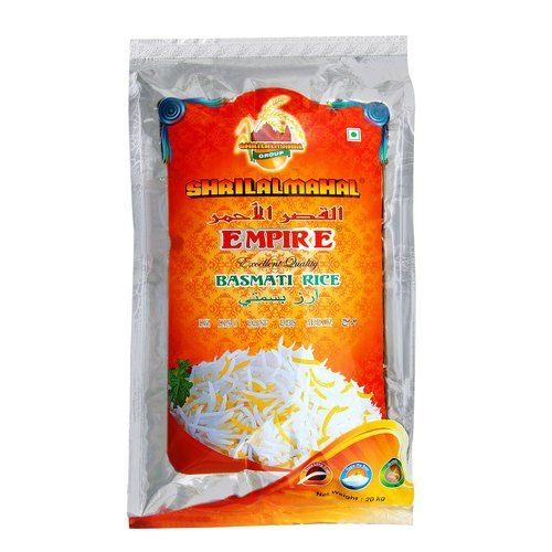 Shri Lal Mahal 100% Natural Medium-Grain White Basmati Rice, 20 Kg