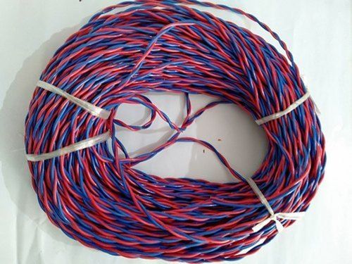 Pink Standard Flexible Copper Wire For Lighting With 220V Rated Voltage And 1 Year Warranty