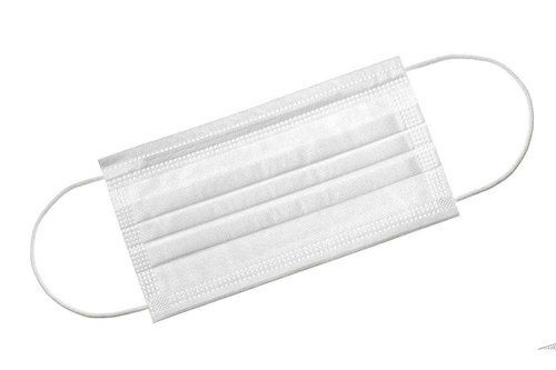 White Color Non Woven Disposable 3 Ply Face Masks For Personal Care