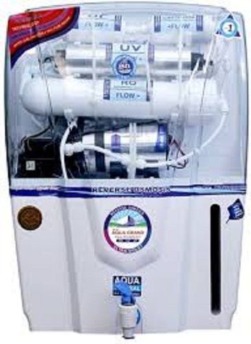 White Polycarbonate Plastic Aqua Ro+uv+uf+tds Water Purifier, 10-15 Liter Capacity