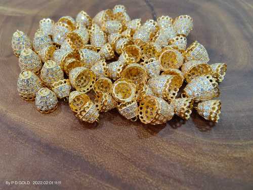 100% Natural And Pure Gold Jhumka