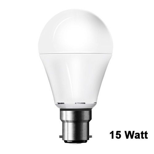 15Watt, 220 Volt, 50Hz Cool Day Light Eco Friendly Round Shape Led Bulb 50 Gram Body Material: Aluminum