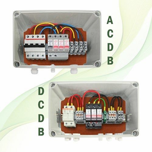  230V और 415V सिंगल/थ्री फेज इलेक्ट्रिक ACDB और DCDB जंक्शन बॉक्स 