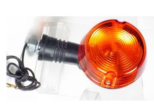 5W Red Colour Lens Motorcycle Indicator - 12V, 16Hz Frequency, Bright Visibility for Enhanced Road Safety 