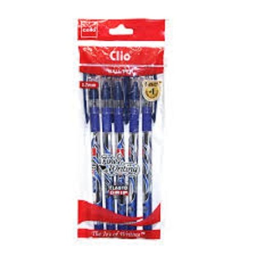 Blue Color Ball Point Pens With Comfortable Grip For Extra Smooth Writing Work