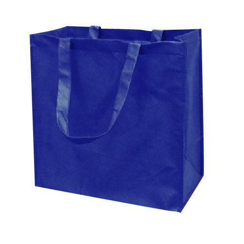 Blue Color Plain Big Shopper Bag With High Weight Bearing Capacity