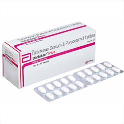 Diclofenac Potassium Paracetamol Tablets Age Group: Adult