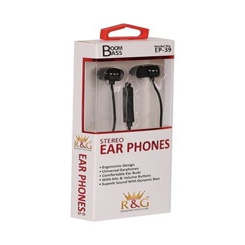 Easy To Carry Full Metal Body Extra Bass And Hd Sound Mobile Wired Earphones