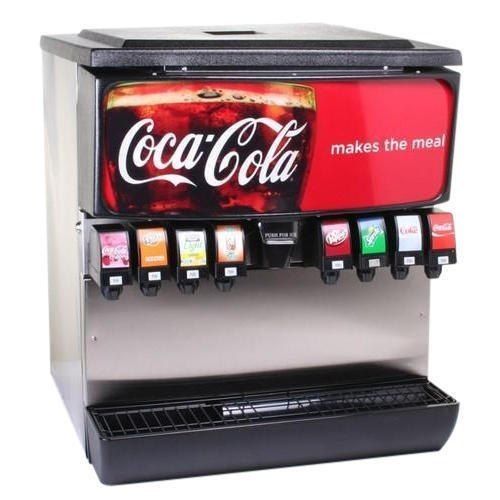 Black Highly Durable And Polished Finish Soda Vending Machine