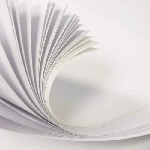Rectangular Shape And Plain White Color Bilt Printing Paper With Smooth Texture