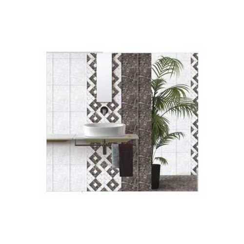 Rectangular Shape Ceramic Matt Grey Bathroom Wall Tiles, 300X 450 Mm Application: Floor Tiles