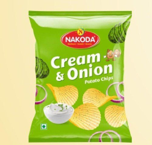 Tasty Delicious Creamy And Salty Nakoda Onion Flavour Potato Chips