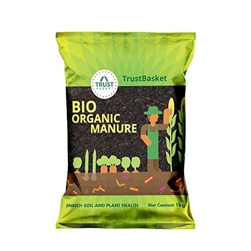 Trust Basket 99% Purity Black Agriculture Bio-Organic Manure For Enrich Soil And Plant Health, 1Kg Cas No: 68917-51-1