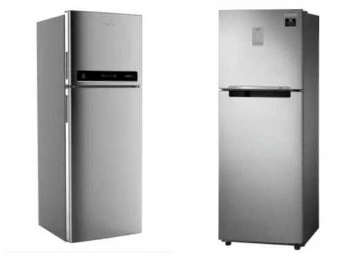 100-200l Capacity Rectangular Double Door Refrigerator