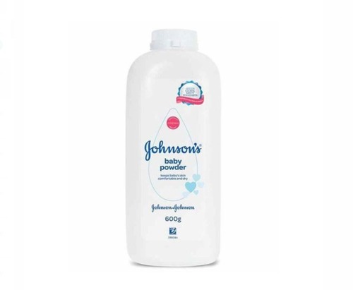 White 600Gm Johnsons Baby Powder Which Keeps Baby Skin Comfortable And Dry