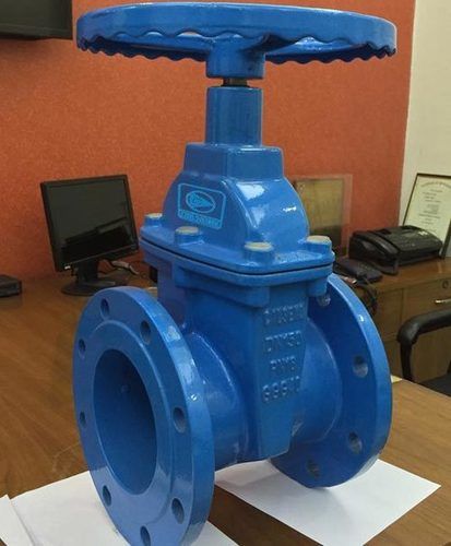 Epoxy Coated Cast Iron/Steel/MS Resilient Seated Gate Valve With Hand Wheel