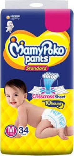 40Piece Mamy Poko Pants Standard Baby Small Diapers Age Group 48 Months