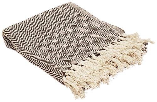 Herringbone Design Cotton Throws (125*150cm)