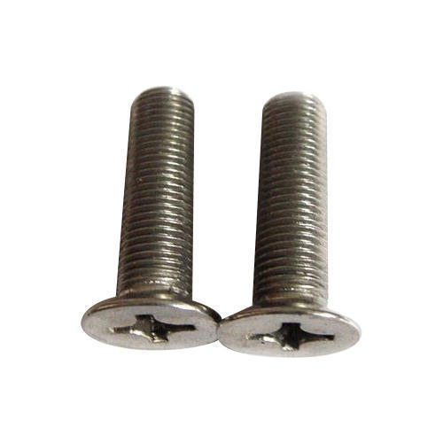 Stainless Steel Highly Durable Fine Finish And Rust Resistant Countersunk Flat Head Screw