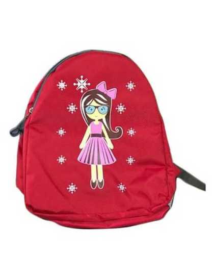 Metal Kids Designer Printed School Bags With Multiple Compartment