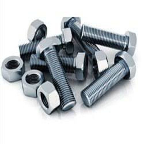 Light Weight And Low Noise Mild Steel Nut And Bolt For Door And Window Use
