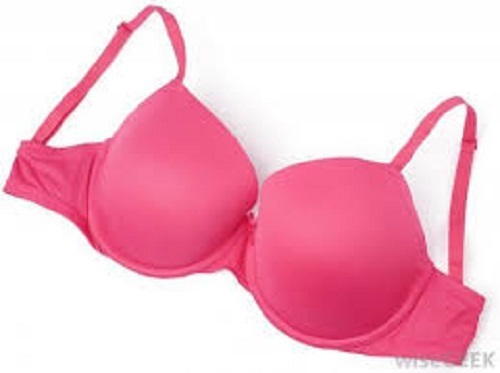 Bra  Woman : Pink Colour Paded Bra ,Size : 32 - 80cm ,Never Used