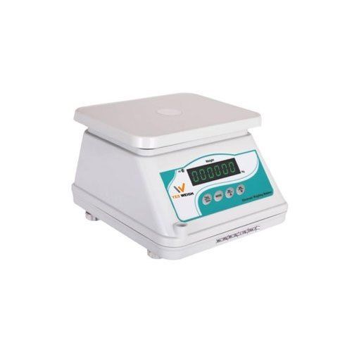 Plastic Body And Light Weight White Color Table Top Digital Weighing Scale