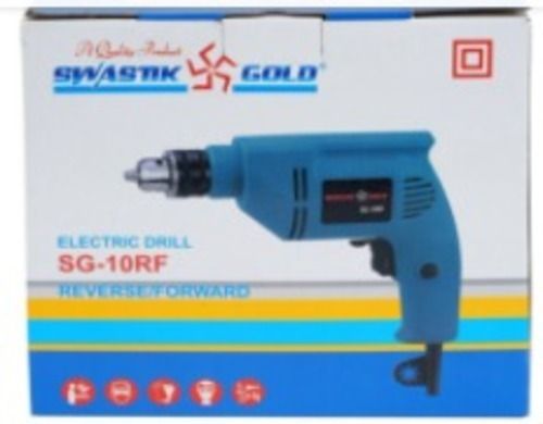 Sg 10Rf Swastik Gold Plastic Blue Electic Drill With Reverse And Forword Option Application: Industrial