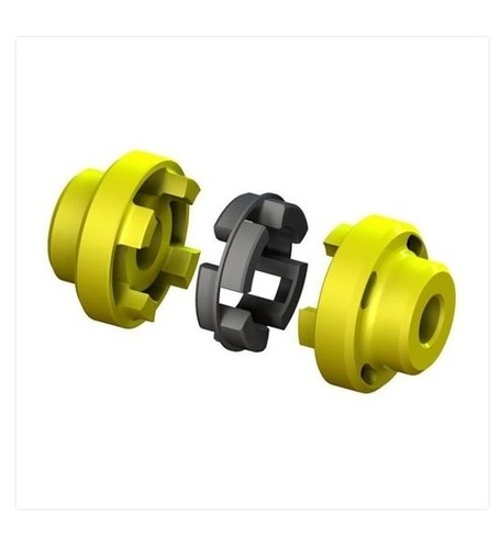 Normex Coupling - Aluminum, 5-40 mm Inner Diameter, Yellow | High Efficiency, Smooth Finish, Easy to Install, Watertight Design