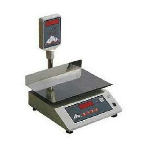 Steel Body White And Gray Color Digital Weighing Scale Machines