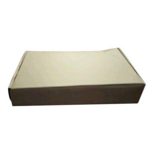 3 Ply Plain Corrugated Box With Brown Color And Rectangular Shape, Matt Finish