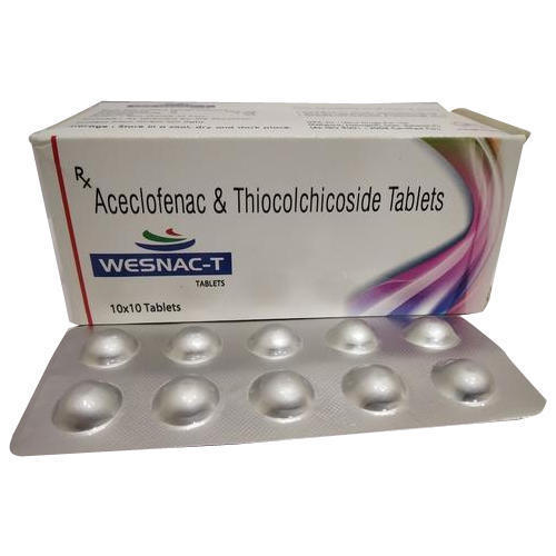 Aceclofenac And Thiocolchicoside Tablets