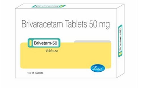 Brivetam-50 Brivaracetam 50 MG Anti-Epileptic Tablets, 1x15 Blister Pack