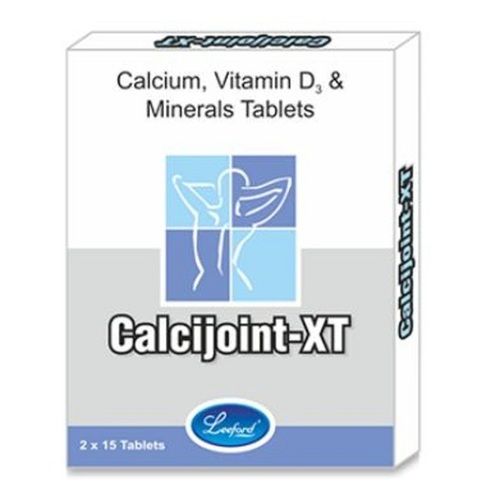 Calcijoint-Xt Calcium, Vitamin D3 And Minerals Tablet, 2X15 Blister Packet Dosage Form: Tablet