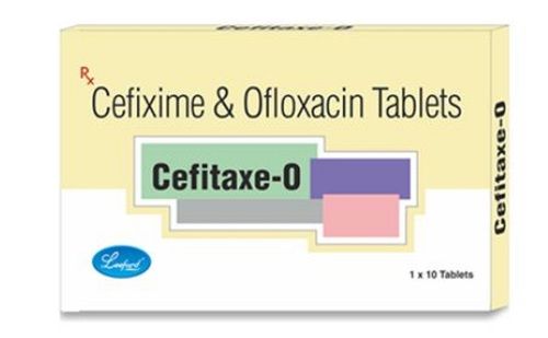 Cefitaxe-O Cefixime And Ofloxacin Antibiotic Tablets, 1x10 Blister Pack