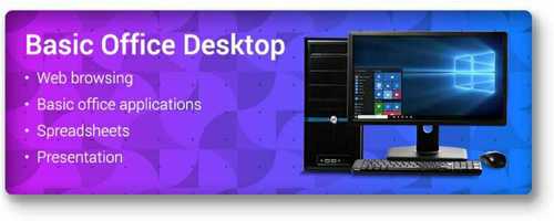 Hassle-Free Operation Intel Processor Desktop Computer For Home, Office Os: Win10