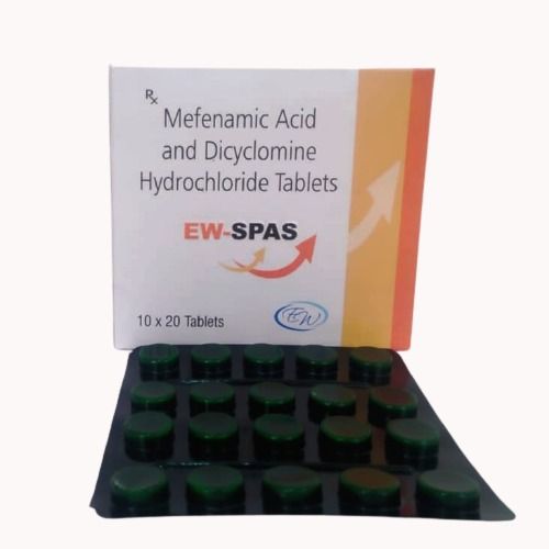 Mefenamic Acid And Dicyclomine Hydrochloride Tablet