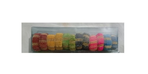 भारतीय मल्टी कलर पॉलिएस्टर फ़ैब्रिक मल्टीकलर लड़कियों और महिलाओं के लिए हेयर रबर बैंड 12 पीस (1 Pkt)