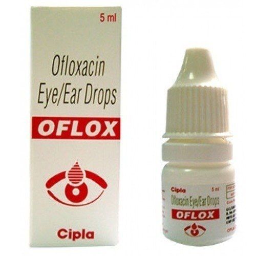 Ofloxacin Eye And Ear Drops 5ml For Treat Eyes Torment Redness Tingling And Irritation