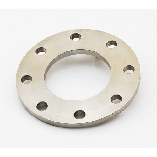 Mild Steel Round Flanges - 4 Inch Size, Rust Resistant Silver Finish For Industrial Applications