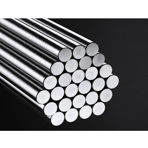 Polished Round Shape Silver Color And Rust Resistant Bright Steel Bars