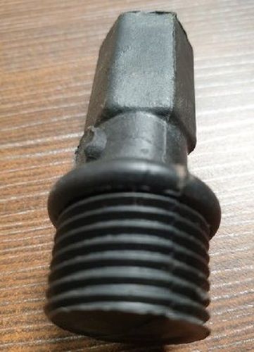 Water Resistant And Corrosion Resistant Black PVC Pipe Plug, Size 1/2 Inch