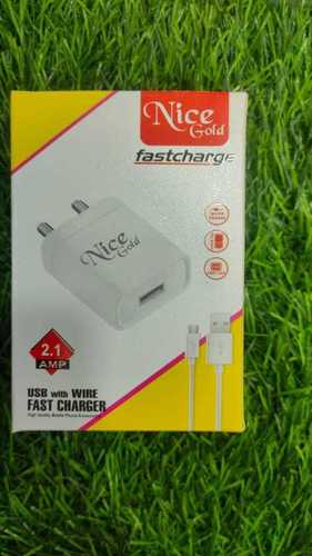 White Color Nice Gold Fastcharge Usb Wire For Fast Charger With 1.5M Cable Size Body Material: Rubber