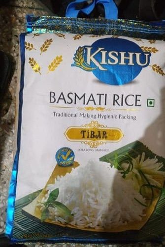 100% Pure And Organic Tibar Kishu Long Grain White Basmati Rice For Cooking