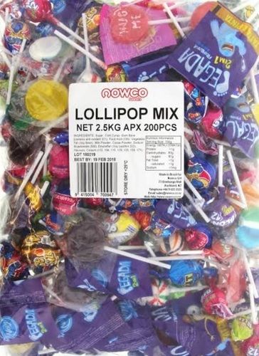 100% Vegetarian Candy Lollipop And Tasty Nowco: Lollipop Bulk Mix