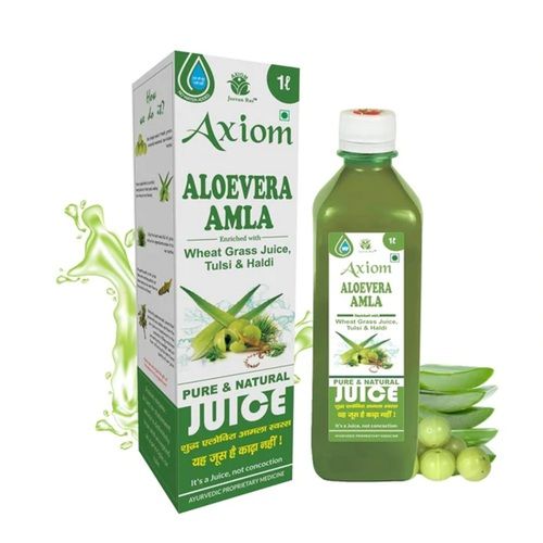 Anti-Obesity And Diabetes Aloe Vera And Amla Juice With Wheatgrass, Tulsi And Haldi, 1000 Ml Age Group: For Adults