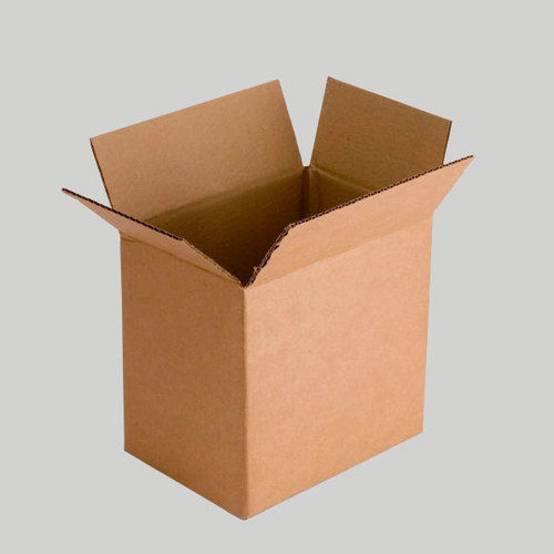 Brown Kraft Paper Plain Packaging Boxes Used In Shipping