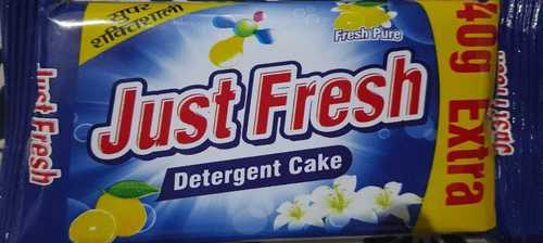 Just Pure Fresh Lemon Detergent Cake With Color Safe Fabrics And Eco Friendly 250gm